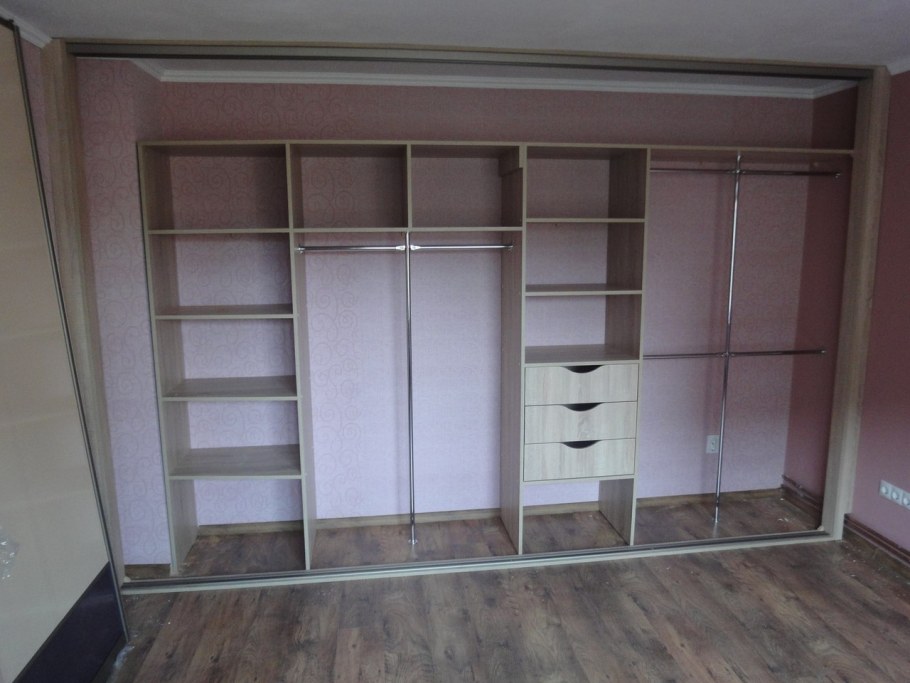 Большие шкафы купе наполнение