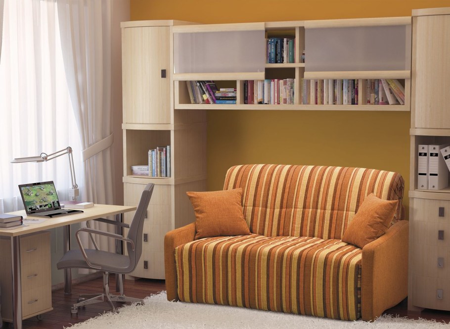 Комната для девочки подростка с диваном