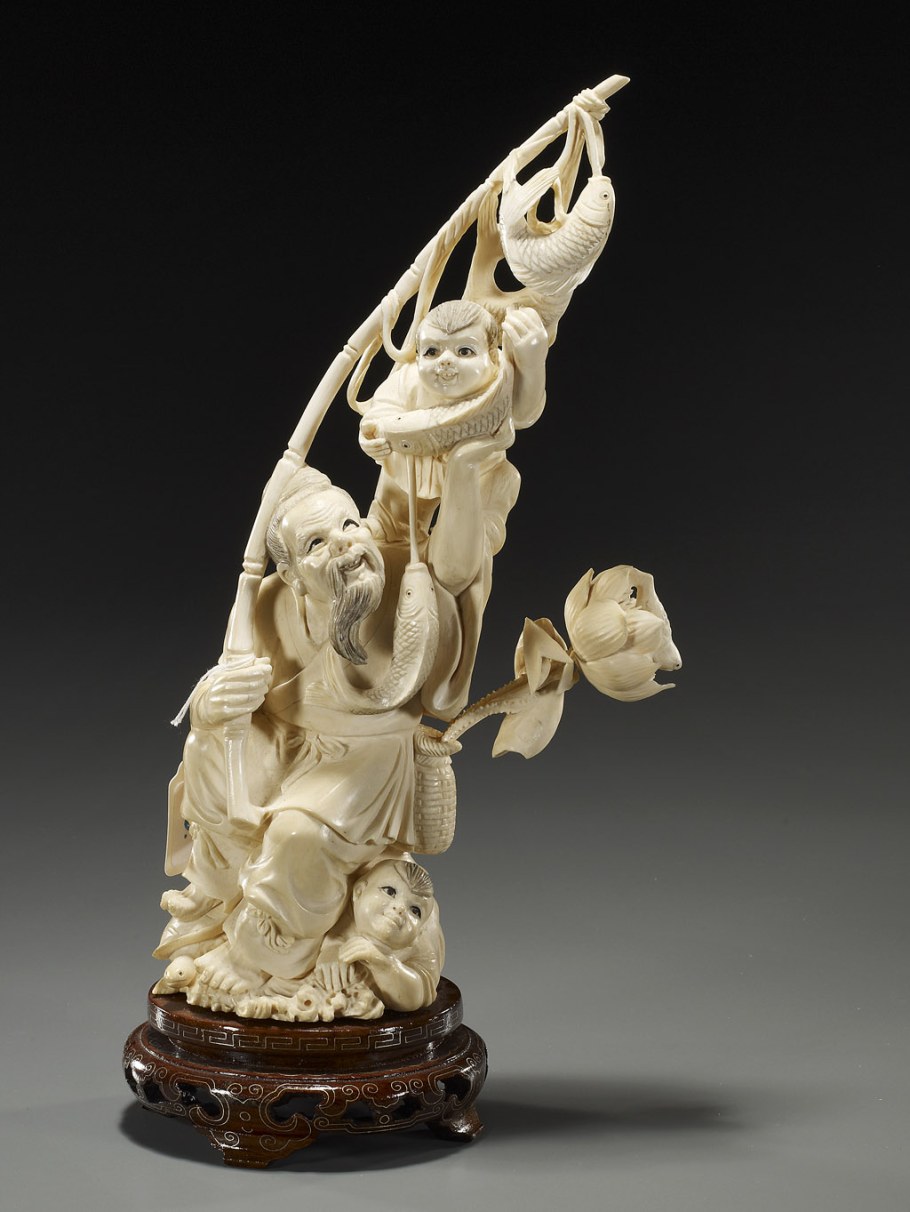 Резьба по слоновой кости Китай