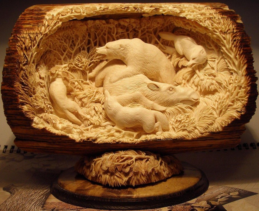 Резчик по кости Мишуков