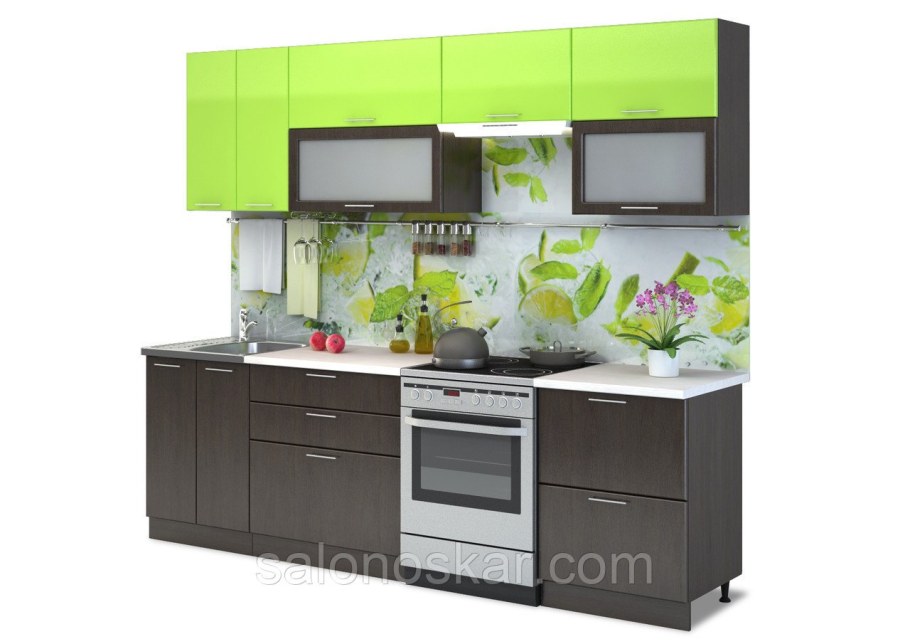 Кухня Валерия м лайм венге