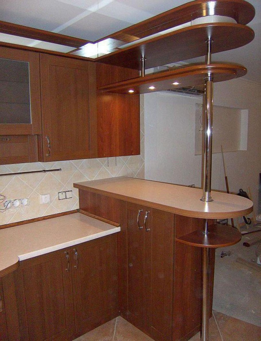 Шкаф с барной стойкой