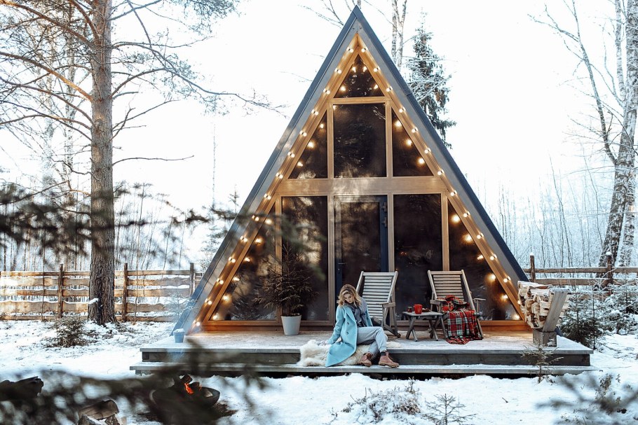 Глэмпинг с купелью