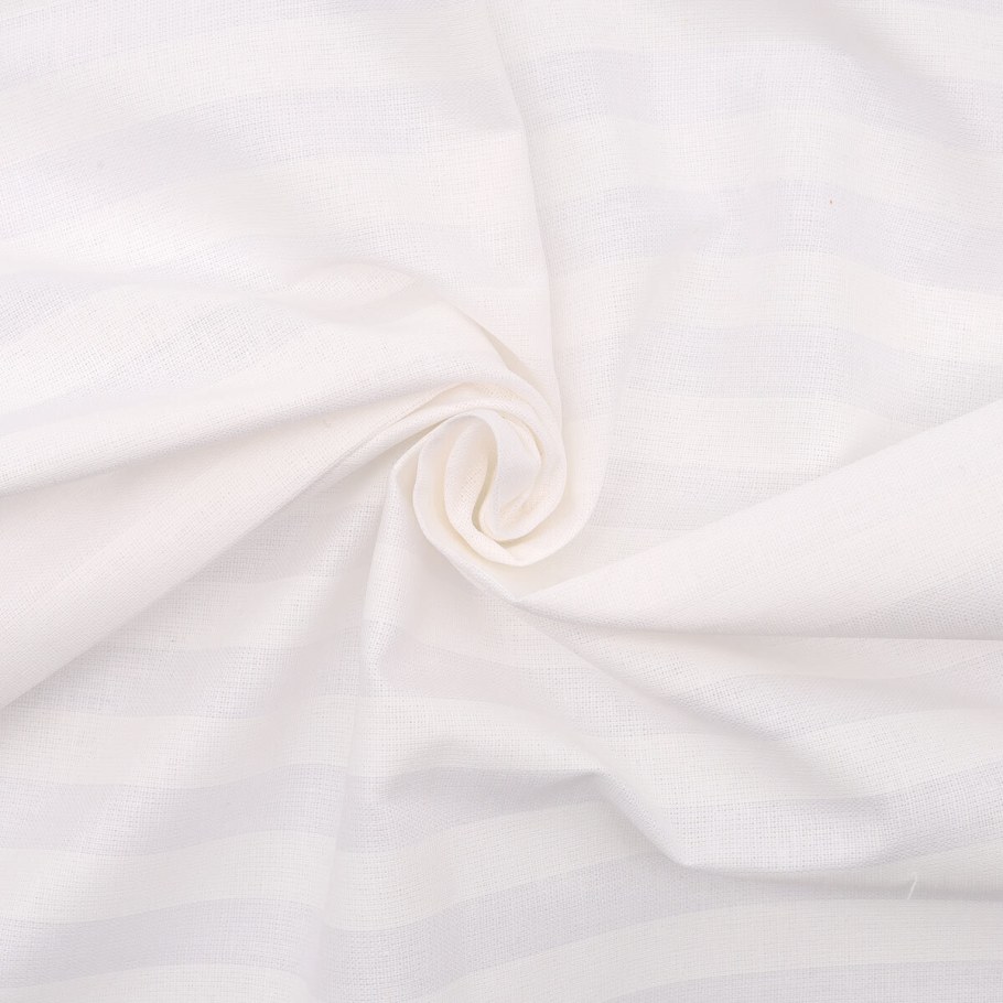 Страйп перкаль серый