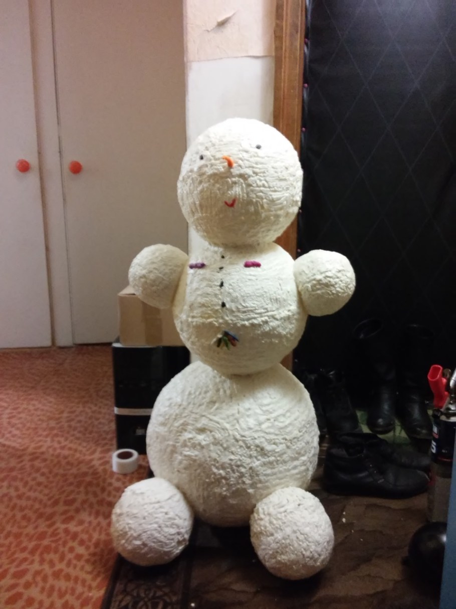 Фигуры из монтажной пены