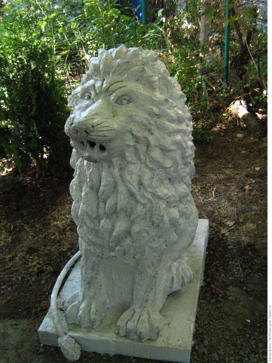 Скульптуры для сада из пены