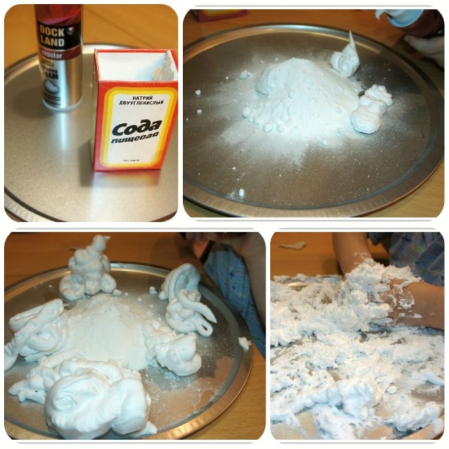 Поделки с искусственным снегом