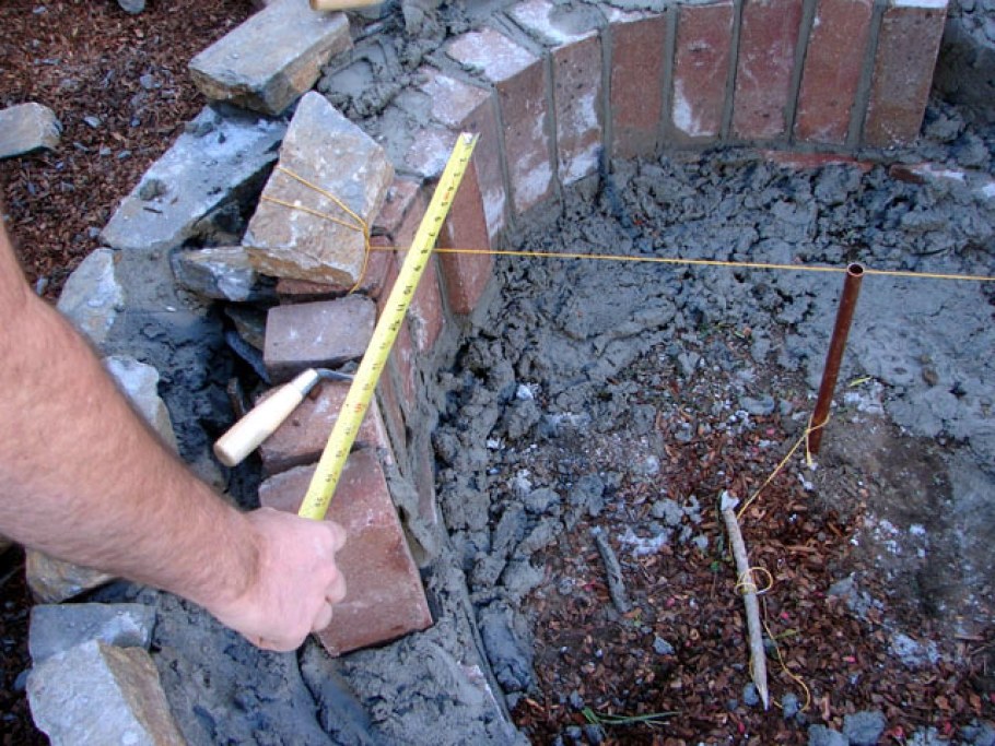 Кладка кострища