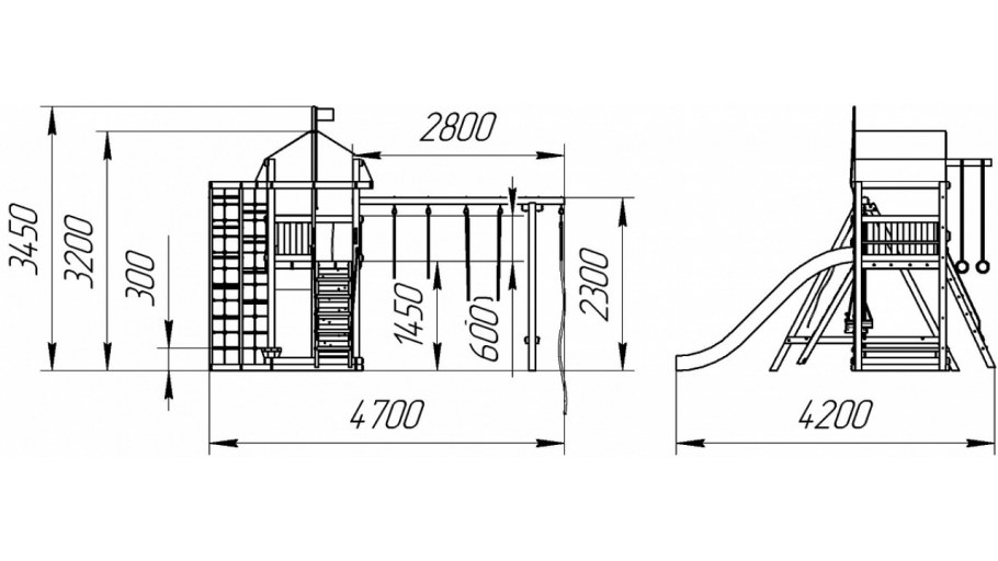 Самсон Аляска детская площадка