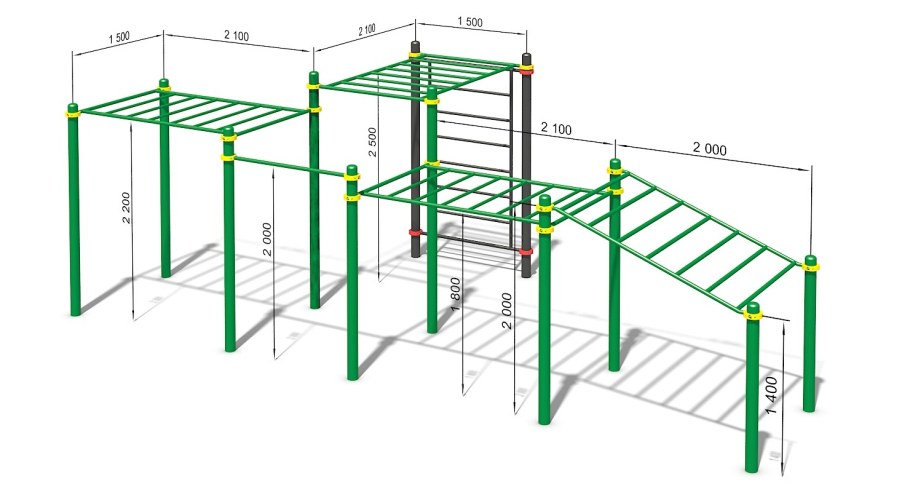 Спортивно-игровой комплекс Самсон 1-й элемент