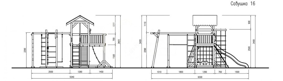 Самсон Аляска детская площадка