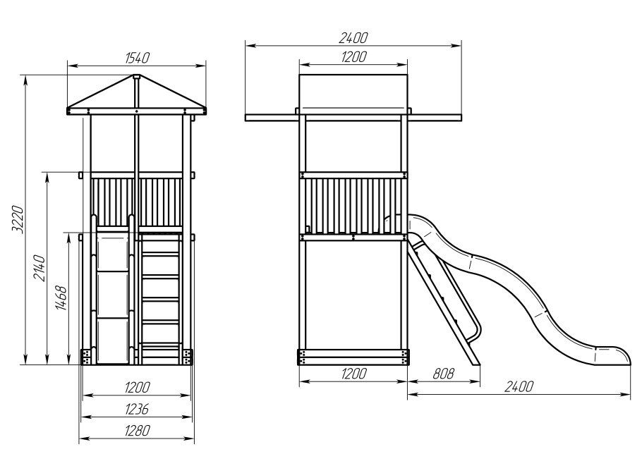 Спортивно-игровой комплекс красная звезда сг1-тент