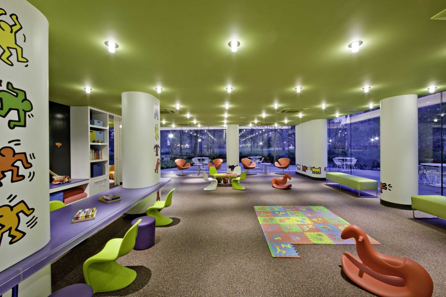 Зона отдыха для детей в школе