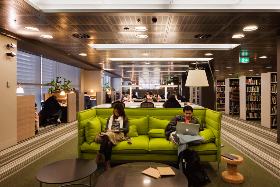 Зона отдыха в университете