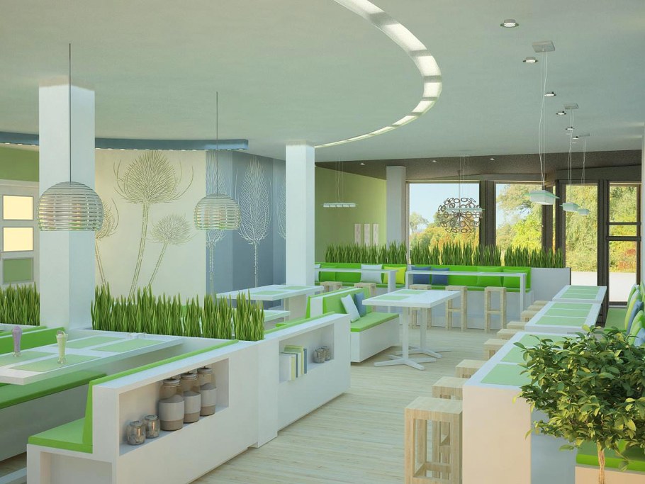 Интерьер школы будущего