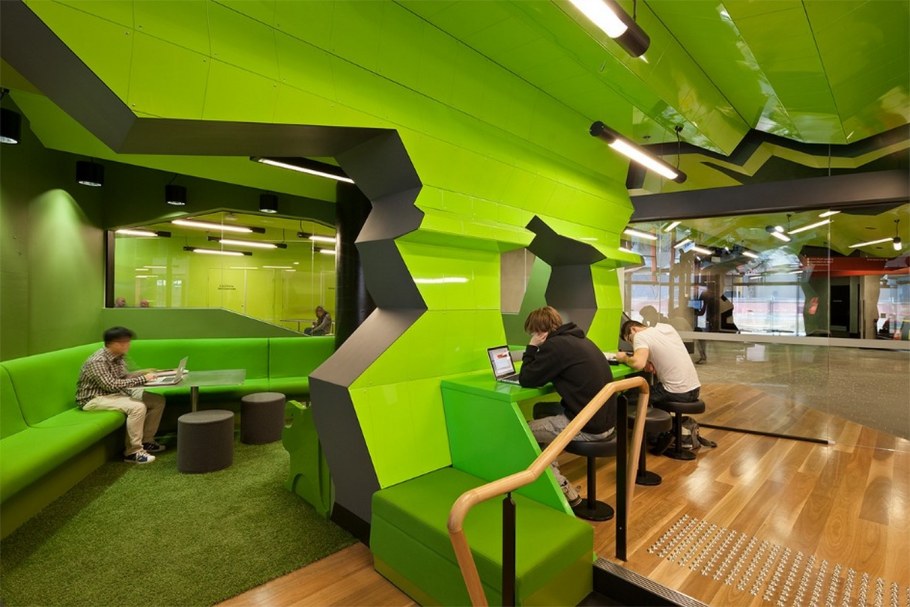 Зона отдыха для студентов