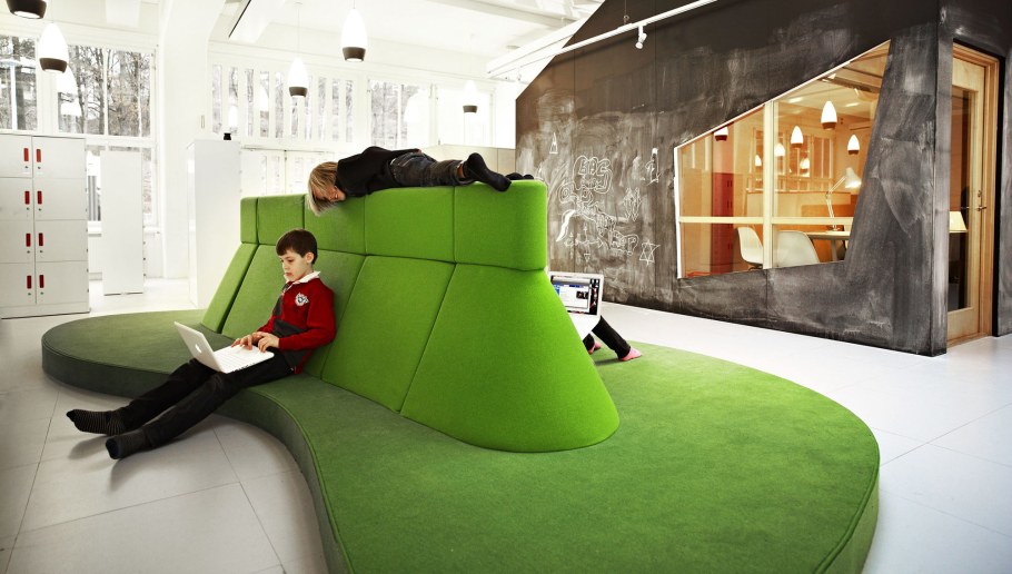 Школа Vittra Telefonplan в Стокгольме