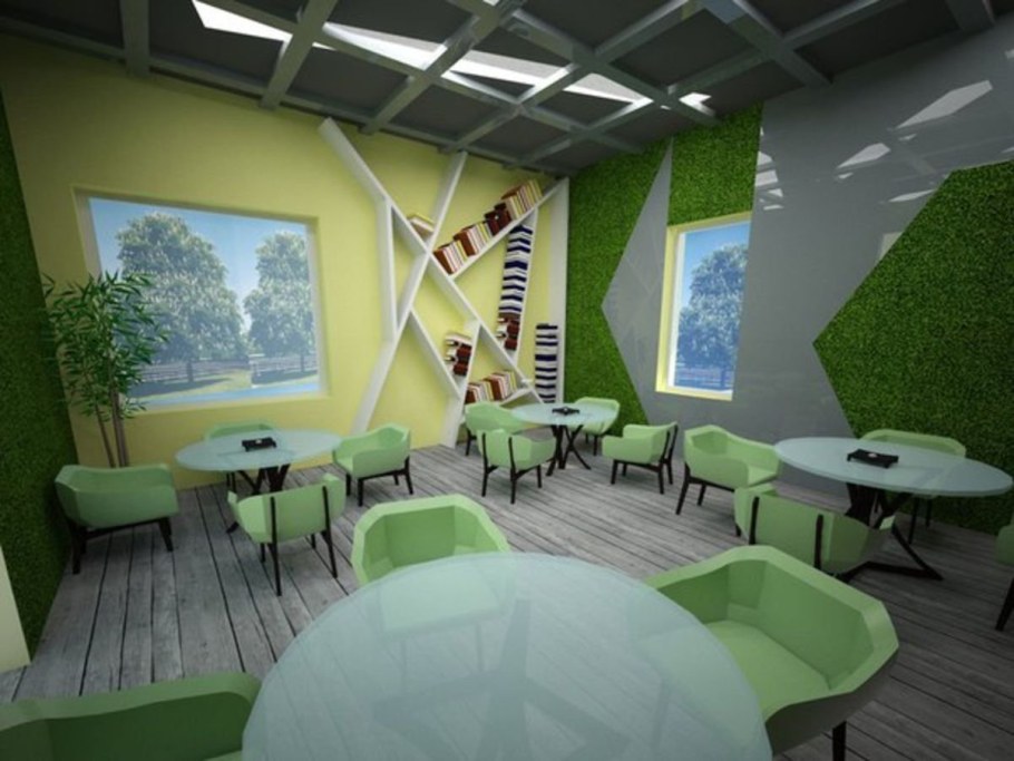 Зона отдыха в школе