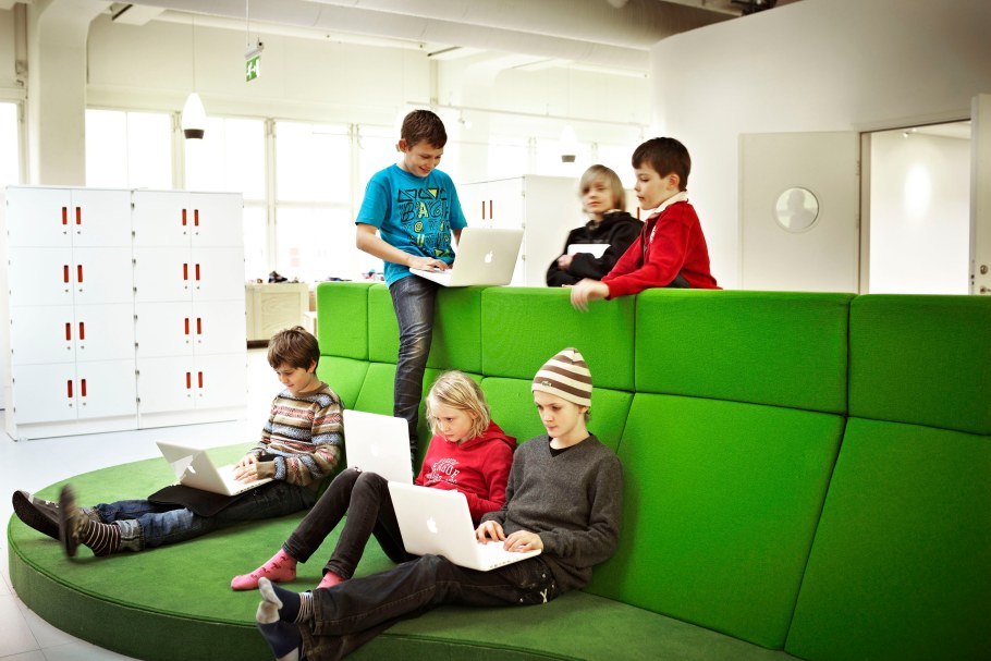 Школа Vittra Telefonplan в Стокгольме