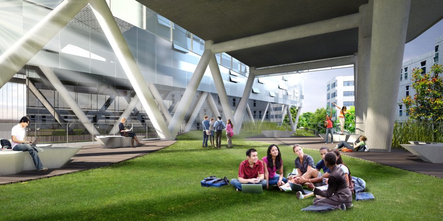 Современный Университетский кампус