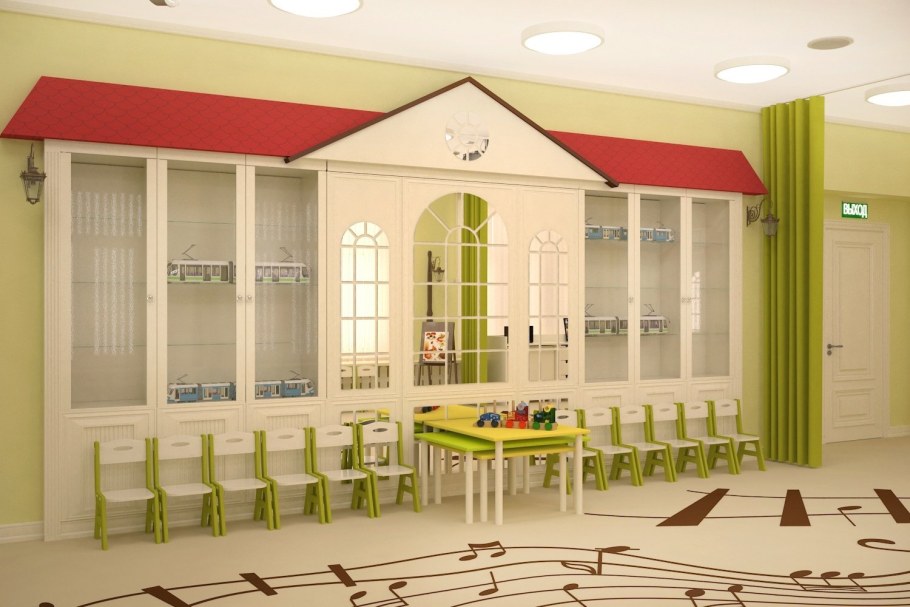 Интерьер детского сада