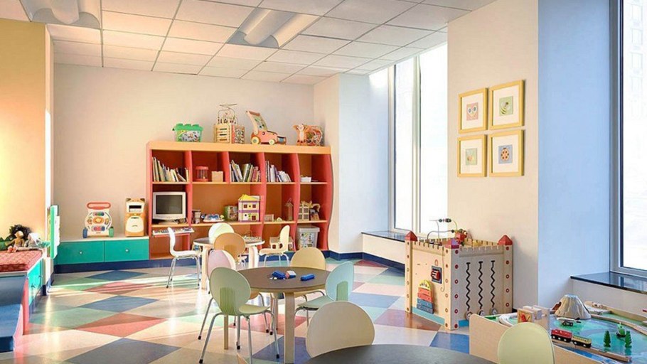 Комната в детском саду