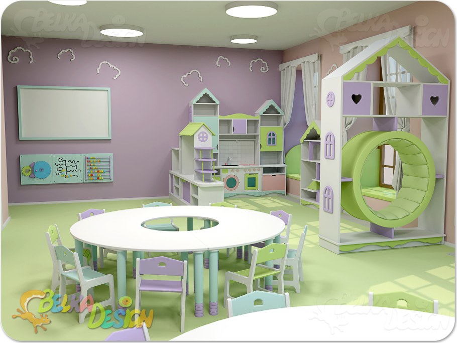 Интерьер детского центра