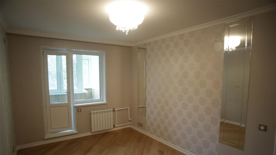 Обои стандартные при выдаче квартиры