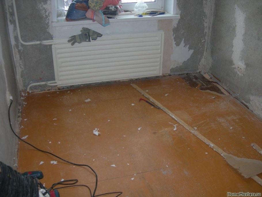 Пол в хрущёвке