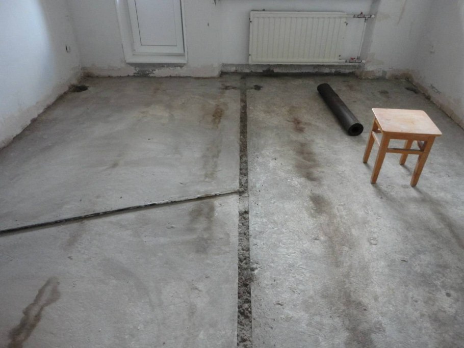 Неровная стяжка пола