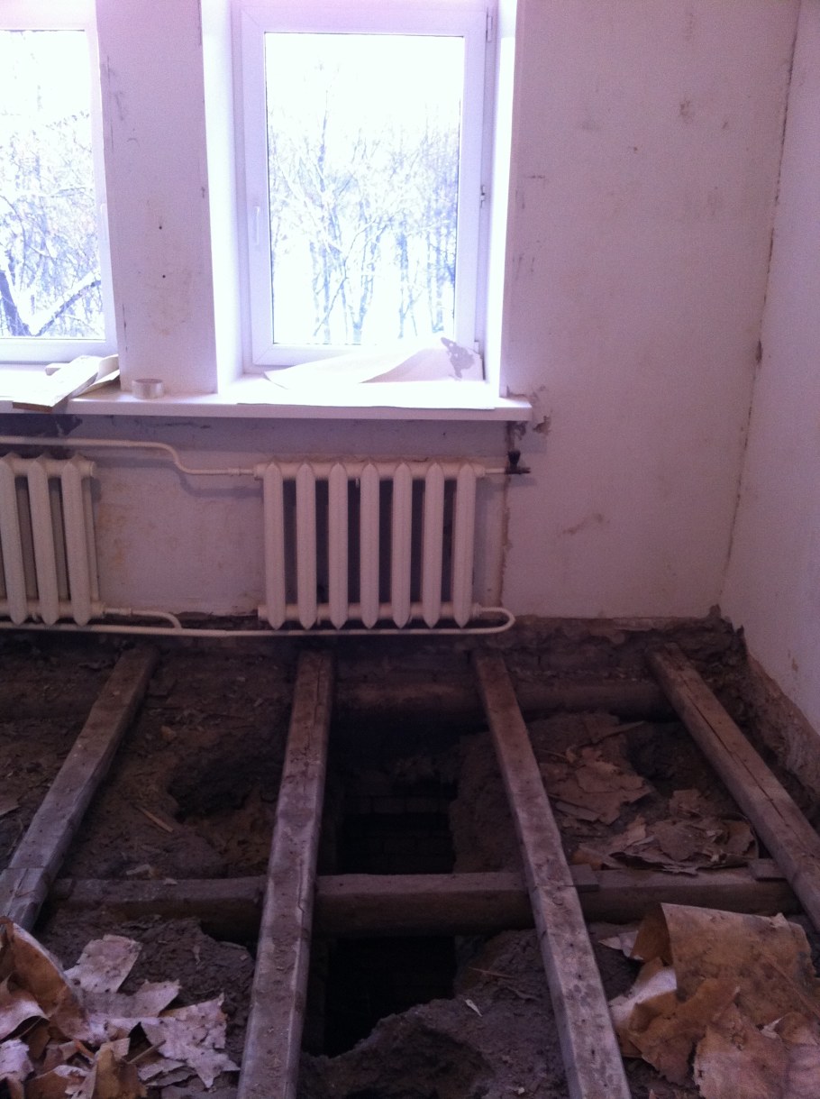 Перекрытия в хрущевке