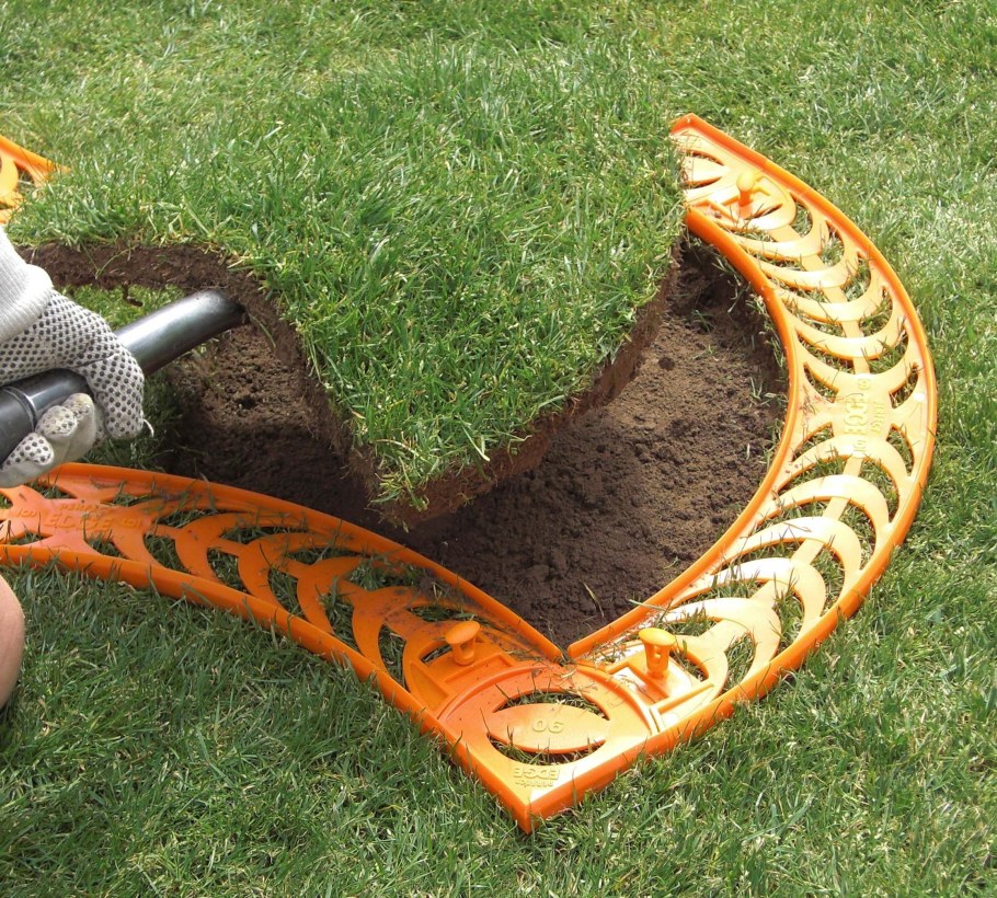 Лента бордюрная бл-10/9 хаки 10м 9см