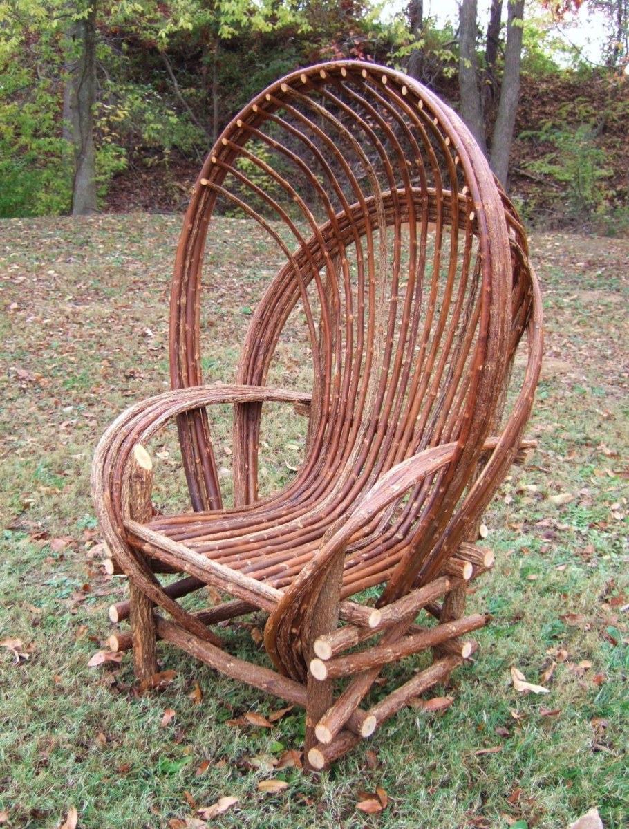 Изделия из лозы для сада