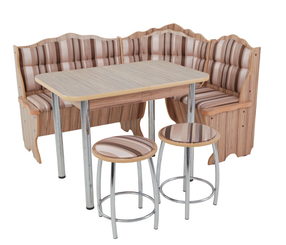 Стол Гала 14 с кожей крокодила