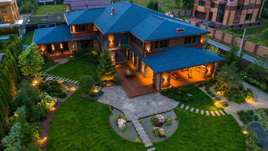 Благоустройство участка таунхауса