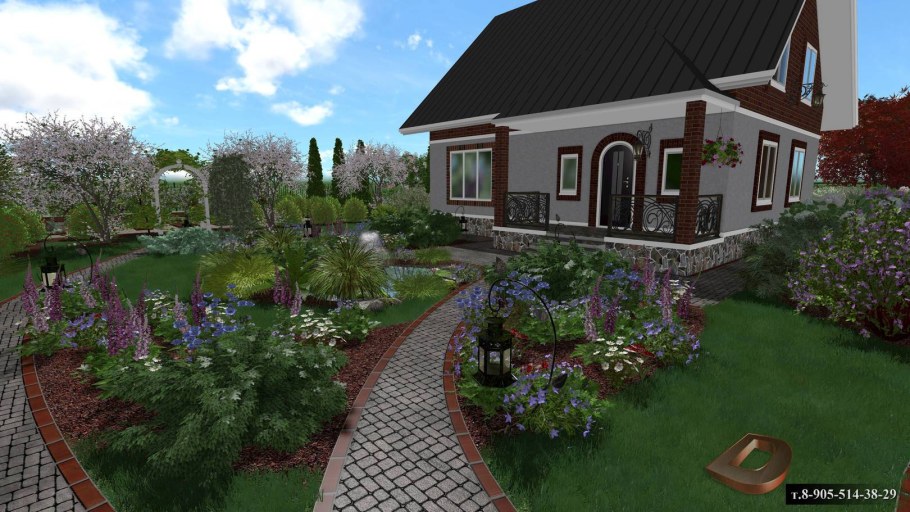 Обустройство садового участка 6 соток