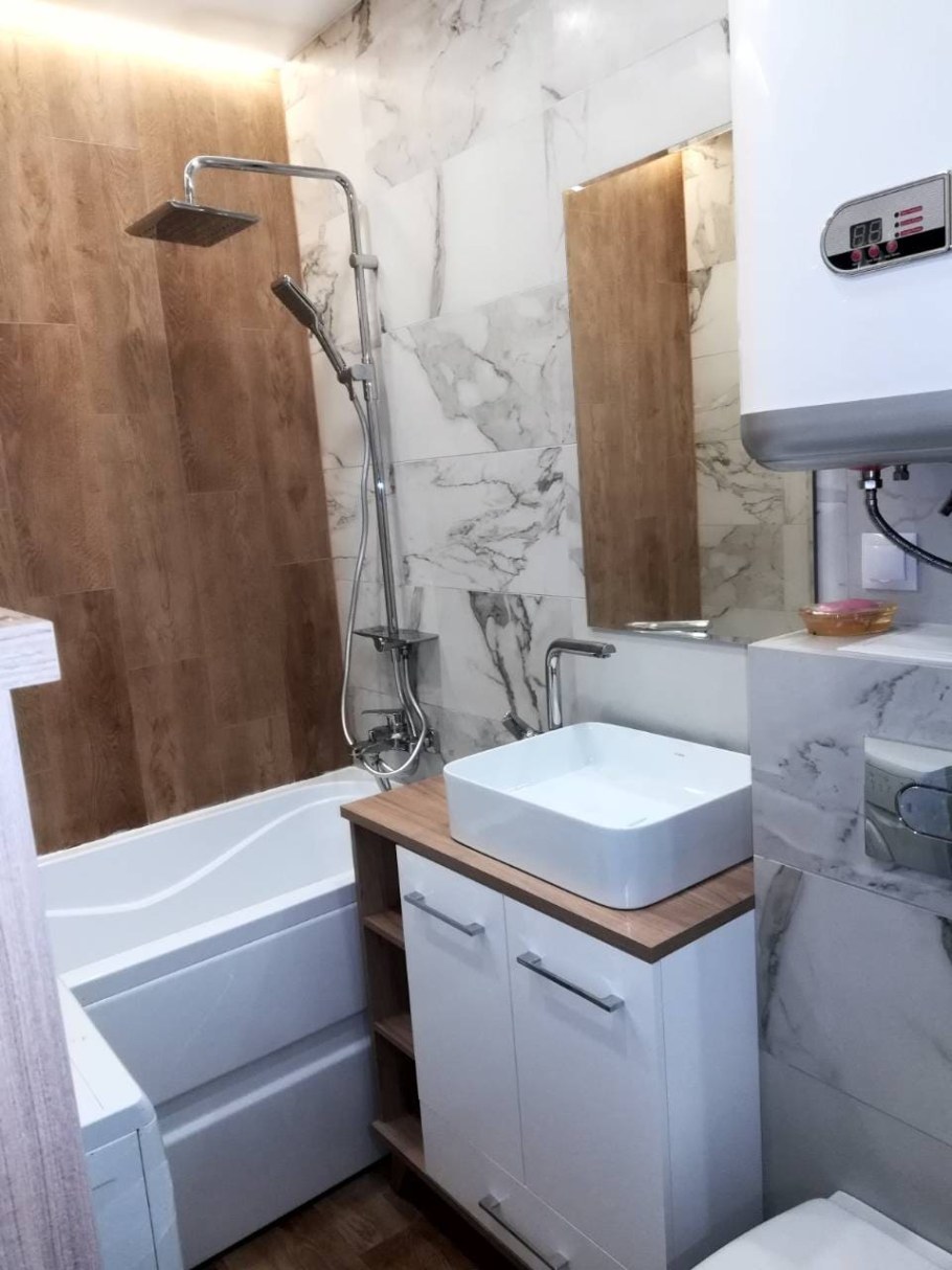 Совмещеныцсанузел в хрущевке