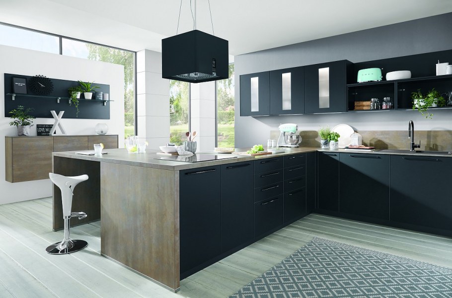 Красивый стильные кухонный гарнитур фото 1920 х 640