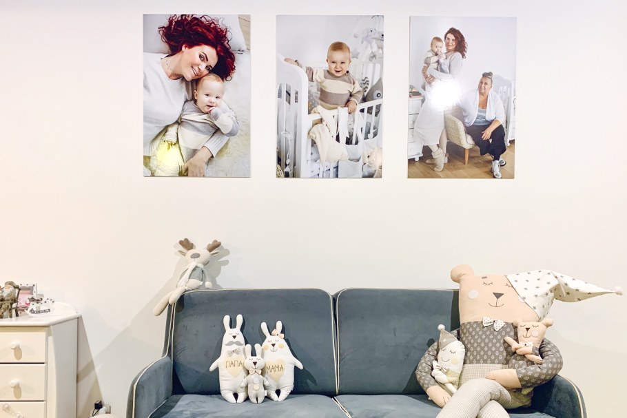 Пенокартон на стене