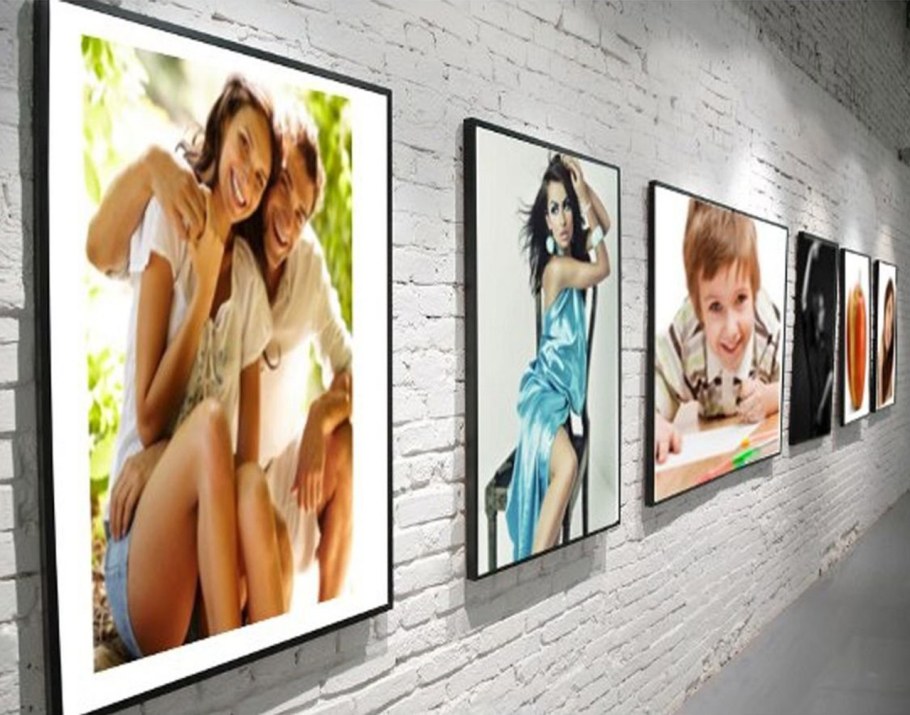 Печать на холсте в раме