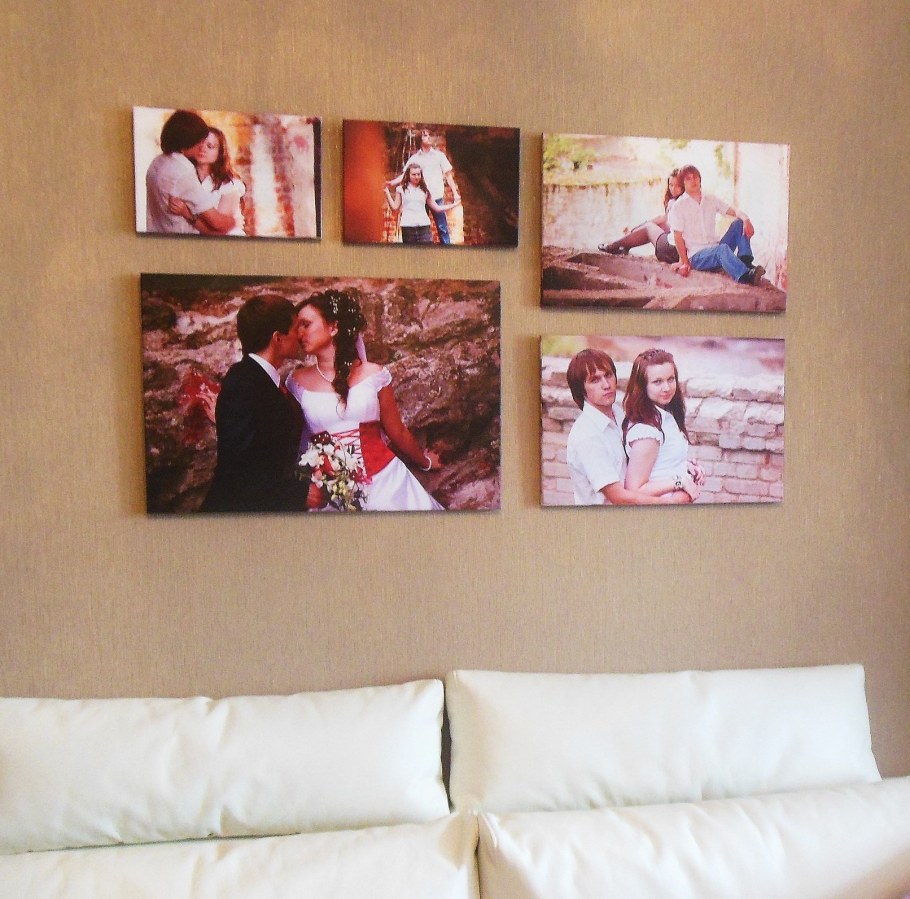 Печать на холсте с подрамником