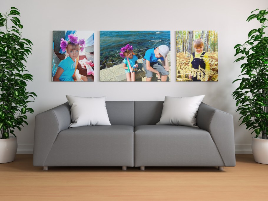 Интерьерная печать на холсте