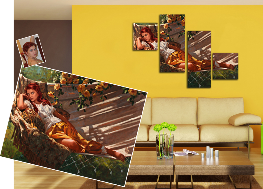 Модульные картины из фотографий