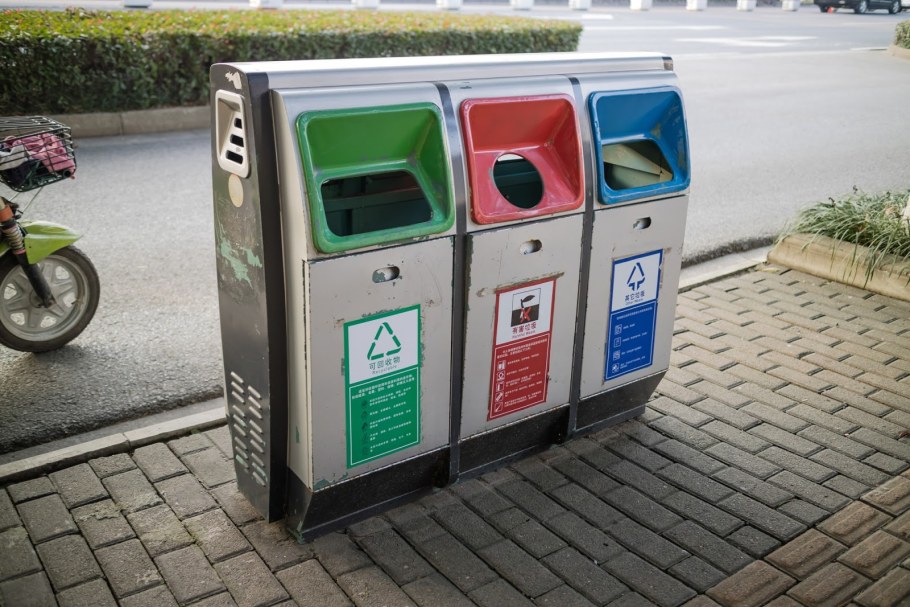 Сортировка отходов в Японии