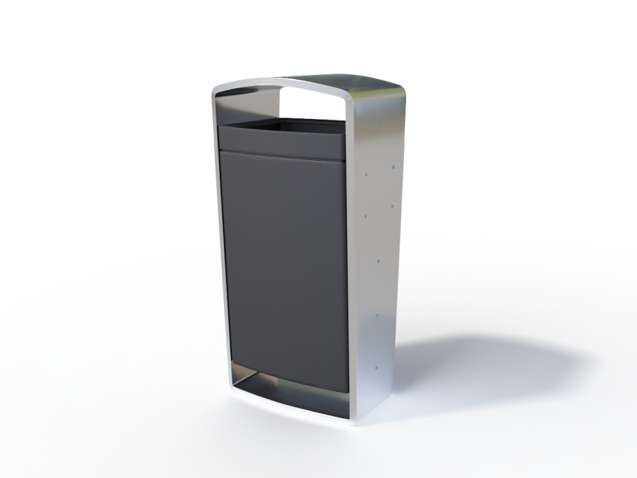 Контейнеры для сортировки мусора на белом фоне