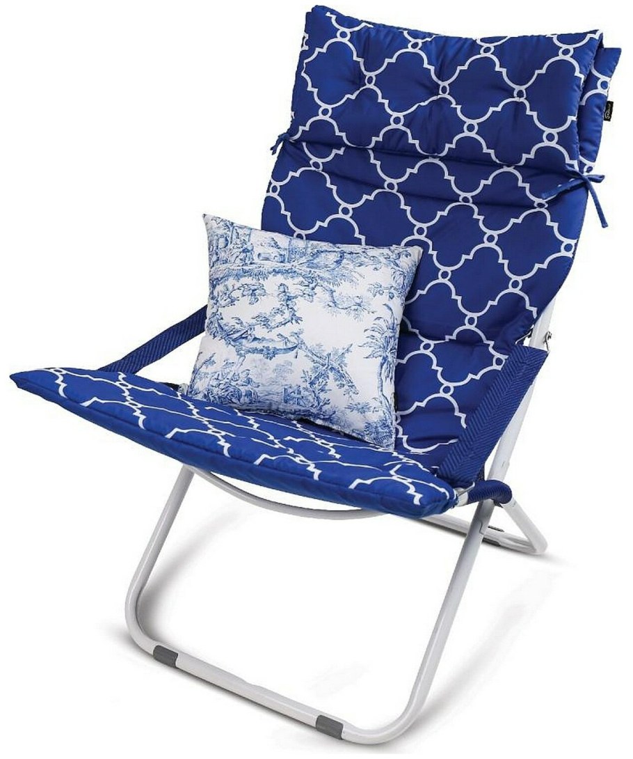 Садовое кресло, садовый стул, сталь, 51х41х107 см, 4 шт