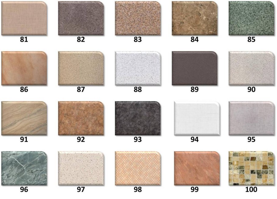 Столешница постформинг l800