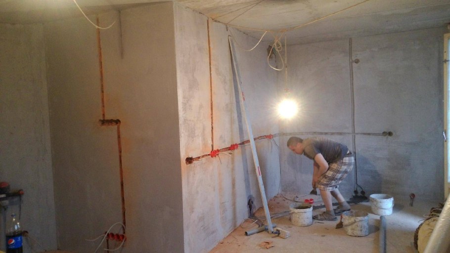 Поэтапная отделка квартиры в черновой отделке