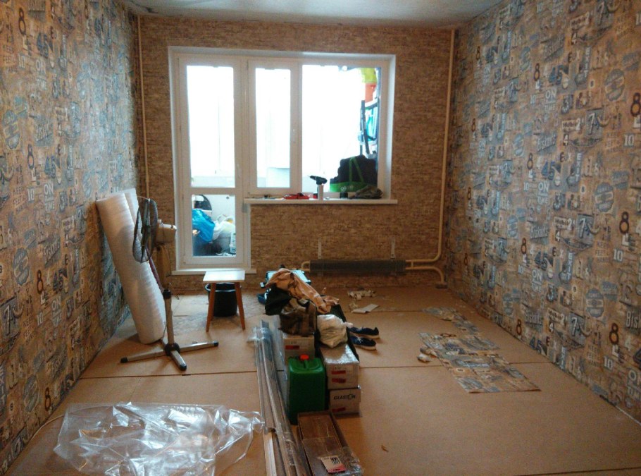 Сделать косметический ремонт в комнате