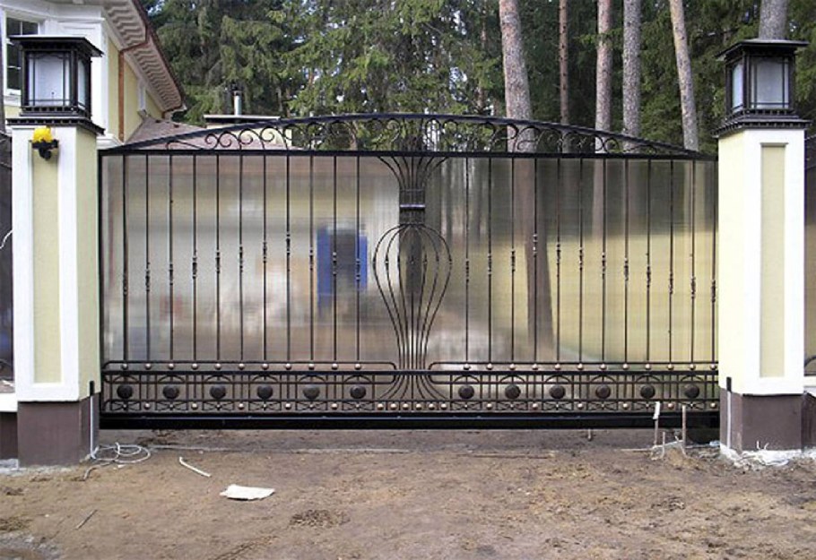 Прозрачный забор